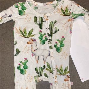 Posh Peanut Llama/Cactus Romper